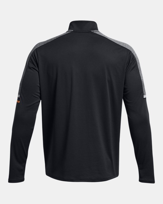 Camiseta con cremallera de ¼ UA Tech™ para hombre, Black, pdpMainDesktop image number 3